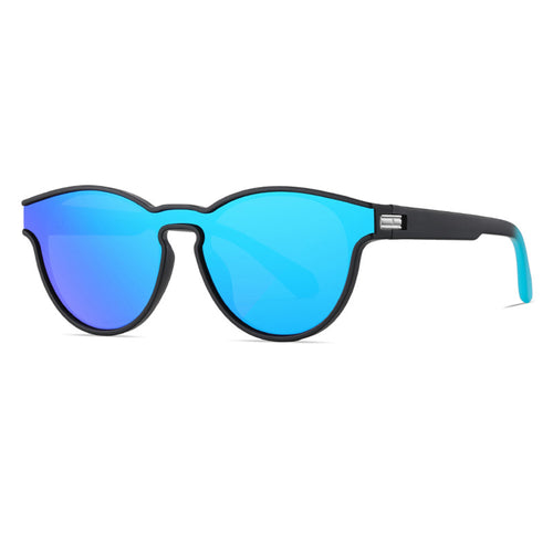 Ochelari de soare Techsuit Sunglasses Polarised TR90 (TR7545), polarizati, UV400, negru;albastru