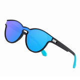 Ochelari de soare Techsuit Sunglasses Polarised TR90 (TR7545), polarizati, UV400, negru;albastru