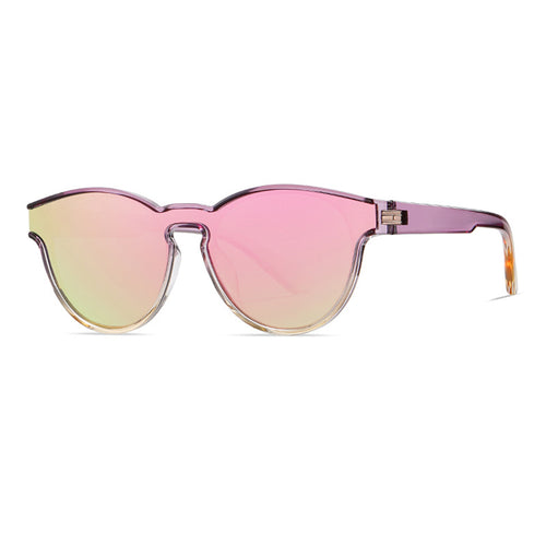 Ochelari de soare Techsuit Sunglasses Polarised TR90 (TR7545), polarizati, UV400, roz;galben;mov