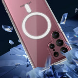 Husa pentru Samsung Galaxy S23 Ultra, Techsuit MagSafe Pro, albastru