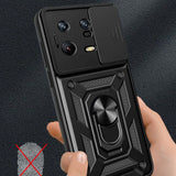 Husa pentru Xiaomi 13 Pro, Techsuit CamShield Series, albastru