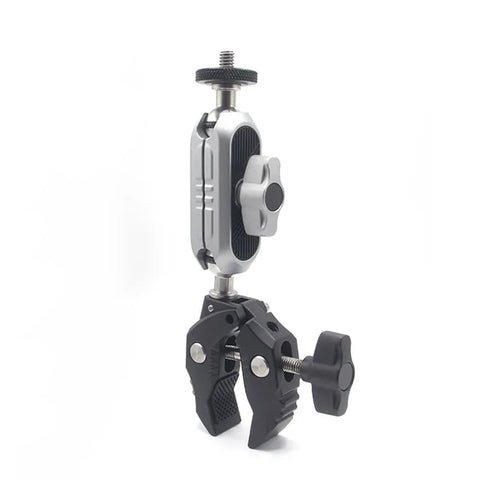 Techsuit Bike Handlebar Mount (JX-006), pentru GoPro, 1/4 Screw, Multifunctional, Negru
