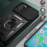 Husa pentru Samsung Galaxy Note 20 Ultra 5G, Techsuit CamShield Series, albastru