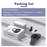 Techsuit GoPro Holder (JX-003), Headband cu magnetic Base, Gri