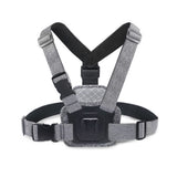 Techsuit Camera Holder (JX-002), pentru GoPro cu magnetic Base, Chest Wear, Gri