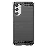 Husa pentru Samsung Galaxy A24, Techsuit Carbon Silicone, negru