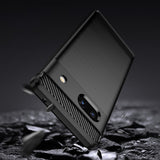 Husa pentru Google Pixel 7a, Techsuit Carbon Silicone, albastru