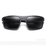 Ochelari de soare Techsuit Sunglasses Polarised TR90 (MM101), polarizati, UV400, negru;gri