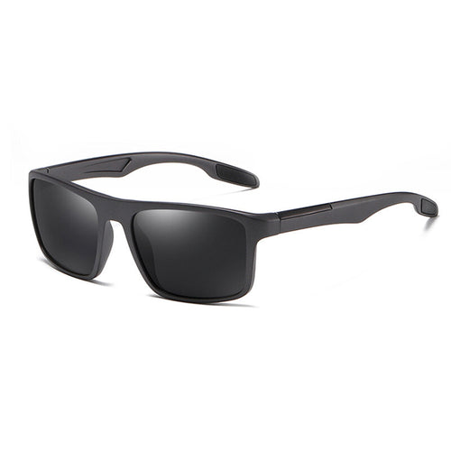 Ochelari de soare Techsuit Sunglasses Polarised TR90 (MM101), polarizati, UV400, negru;gri