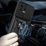 Husa pentru Xiaomi 13, Techsuit CamShield Series, albastru