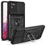 Husa pentru Samsung Galaxy S20 FE, Techsuit CamShield Series, albastru