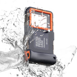 ShellBox Diving Waterproof Professional Case, pentru Phones cu max. 6.8, IPX8, 15m Deep + 1h Underwater Time, Negru