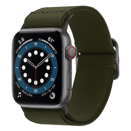 Curea smartwatch pentru Google Pixel Watch / Watch 2 / Watch 3 / Watch 4 / Watch 5 41mm, Spigen Lite Fit, Kaki