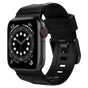 Curea smartwatch pentru Google Pixel Watch 3 / Watch 4 / Watch 5 45mm, Spigen Rugged Band, Neagră