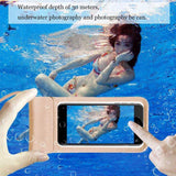 Techsuit Husa Impermeabila (TWC1), pentru Phones cu max. 6.8, IPX8, 30m, Argintiu