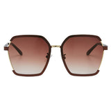 Ochelari de soare Techsuit Sunglasses Polarised PC (191), polarizati, UV400, maro