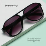 Ochelari de soare Techsuit Sunglasses (98061), polarizati, UV400, negru