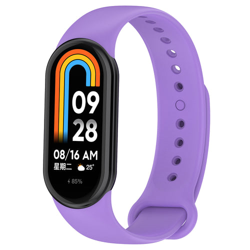 Curea pentru Xiaomi Mi Band 8, Techsuit Watchband (W014), mov