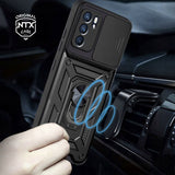 Husa pentru OPPO Reno6 5G, Techsuit CamShield Series, albastru