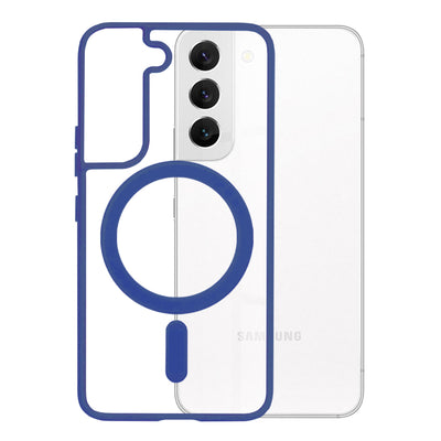 Husa pentru Samsung Galaxy S22 5G, Techsuit MagSafe Pro, albastru