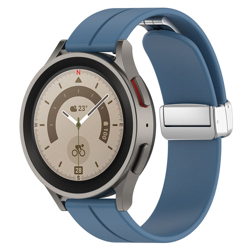 Curea pentru Garmin vivoactive 3, Techsuit Watchband 20mm (W011), albastru