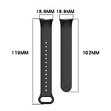 Curea pentru Xiaomi Mi Band 8, Techsuit Watchband (W014), albastru