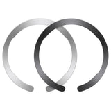 Adaptor ESR Adapter Halolock (2 pack), Compatible cu MagSafe, Universal Phone Ring pentru Samsung, iPhone, Negru;gri