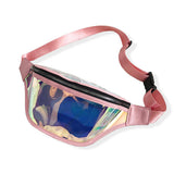 Techsuit Casual Waist Bag (CWB2), Transparent, cu Belt pentru Recreational Activity, Fitness, Albastru