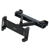 Suport auto Baseus JoyRide Pro (SUTQ000001), pentru Phone/Tablet, Headrest Installation, Silicon Pads, 360°, Pliabil, negru