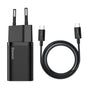Incarcator retea Baseus Super Si (Tzccsup-L01), Type-C Cable Included, USB-C, PD25W, 3A, 1m, negru