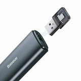 Baseus Wireless Laser Pointer (Acfyb-0G), cu Telecomanda Infrared System, pentru Windows/mac, Magnet Design, Gri