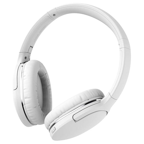 Casti wireless Baseus Encok D02 Pro (NGTD010302), Over Ear Design, Reducere zgomot, Bluetooth V5.3, alb