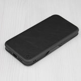 Husa pentru iPhone 13 Pro Max, Techsuit Safe Wallet Plus, negru