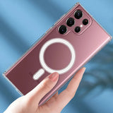 Husa pentru Samsung Galaxy S23 Ultra, Techsuit MagSafe Pro, albastru