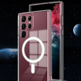 Husa pentru Samsung Galaxy S23 Ultra, Techsuit MagSafe Pro, albastru