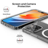 Husa pentru iPhone 14, Techsuit MagSafe Pro, albastru