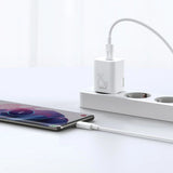 Incarcator retea Baseus Super Si (Tzccsup-L02), Type-C Cable Included, USB-C, PD25W, 3A, 1m, alb
