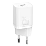 Incarcator retea Baseus Super Si (Tzccsup-L02), Type-C Cable Included, USB-C, PD25W, 3A, 1m, alb