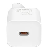 Incarcator retea Baseus Super Si (Tzccsup-L02), Type-C Cable Included, USB-C, PD25W, 3A, 1m, alb