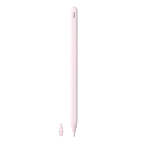 Stylus pen Baseus Smooth Writing 2 Series (SXBC060104), Active, Capacitive, cu Respingere palma si Tilt Sensor, roz