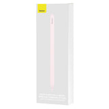 Stylus pen Baseus Smooth Writing 2 Series (SXBC060104), Active, Capacitive, cu Respingere palma si Tilt Sensor, roz