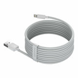Cablu Baseus (2 pack) Cablu de date (Tzcalzj-02), USB to Lightning, Incarcare rapida 2.4A, 480Mbps, 1.5m, alb
