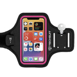 Techsuit Sports Armband (TH20), cu Velcro, pentru Phones, max 6.8, Albastru