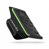 Techsuit Sports Armband (TH10), cu Velcro, pentru Phones, max 6.5, Black / Gri