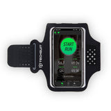 Techsuit Sports Armband (TH10), cu Velcro, pentru Phones, max 6.5, Black / Gri