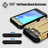Husa pentru Samsung Galaxy J5 SM-J500, Techsuit Hybrid Armor, negru