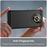 Husa pentru Realme 11, Techsuit Carbon Silicone, negru