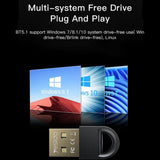 Adaptor Yesido USB Transmitter (YAU34), USB to Bluetooth, pentru Computer, Laptop, Negru