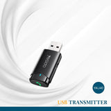 Adaptor Yesido Wireless AUX Car Receiver (YAU40), Handsfree Call, HD Sound Quality, Negru