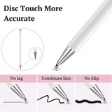 Stylus pen Yesido Stylus pen (ST03), Aliaj aluminiu, Android, iOS, Microsoft, alb